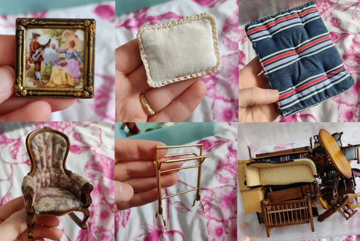 dolls house miniature 1:12 furniture