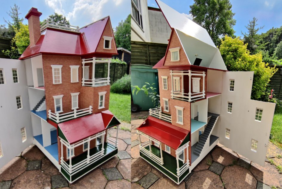 dolls house 1:12 San Francisco open