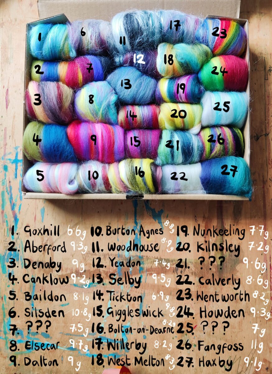 wool selection box